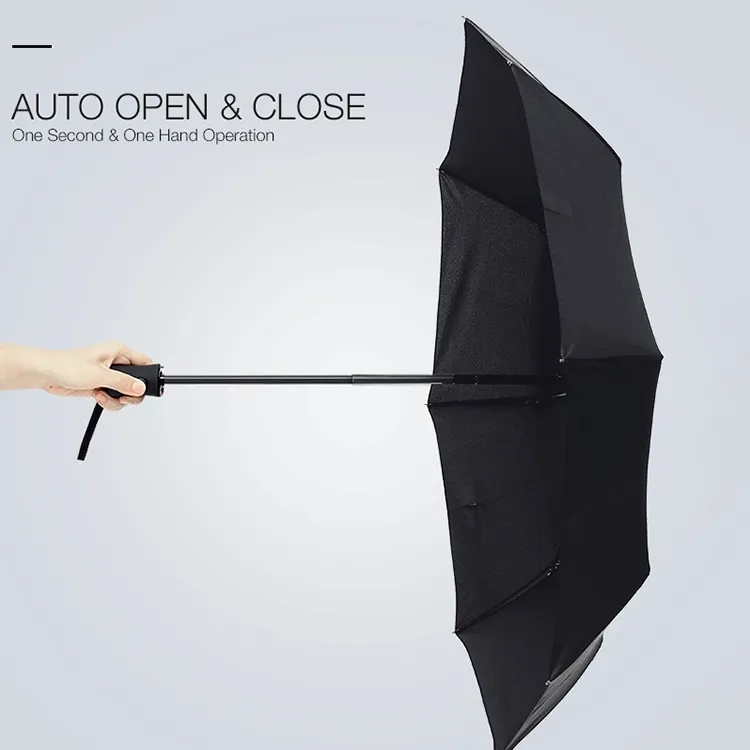 Αυτόματη αναδίπλωση αντι-UV Men Umbrella