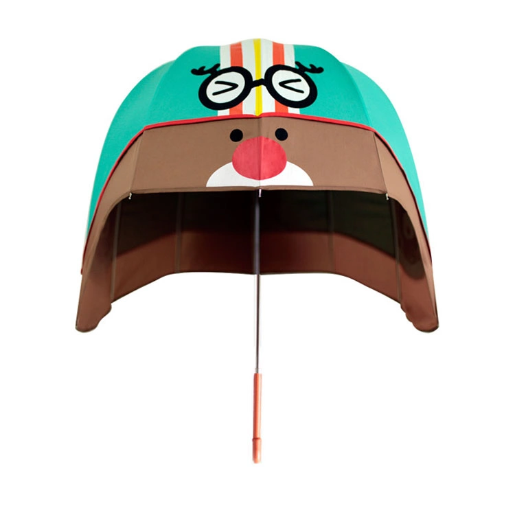 Dome Sturdy Helmet σχήμα παιδιών ομπρέλα