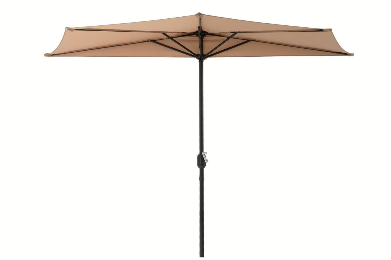 Ημικυκλική ομπρέλα διαμέτρου 270 cm.