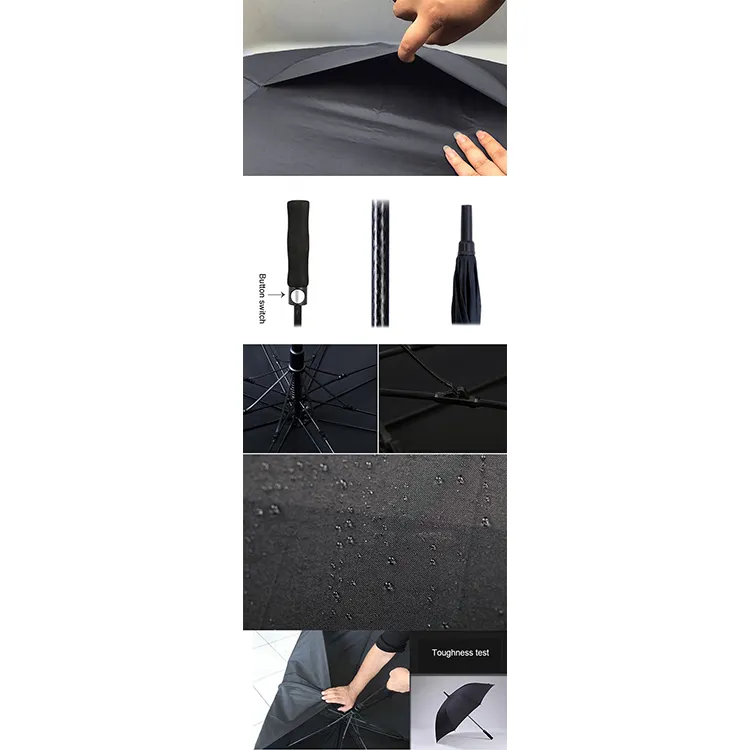 Διαφήμιση ομπρέλα γκολφ δύο επιπέδων